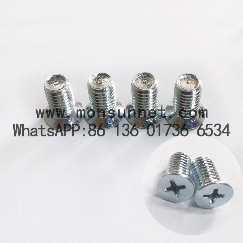 Machine screw furniture handle fire door screw Zinc Plated 2