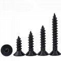 Socket Countersunk Head Cap Screw C1022 Steel Black Phosphated Chipboard screw 1