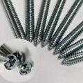 Tapping Screws ISO Metric Fine Pitch Thread Pan Head Combined PH Recess Screw