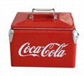 Metal Insulated Thermal cooler box 7L mini ice chest  2