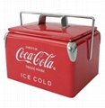 Metal Insulated Thermal cooler box 7L mini ice chest  3