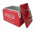 Metal Insulated Thermal cooler box 7L mini ice chest  4
