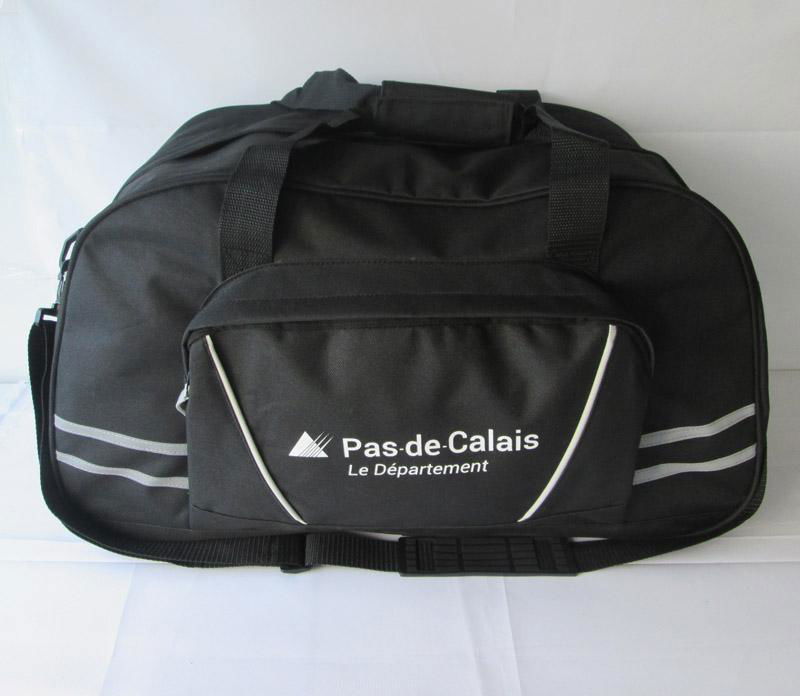 Custom logo travel duffel bag