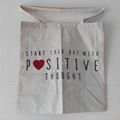 Organic cotton tote shopping bag 2