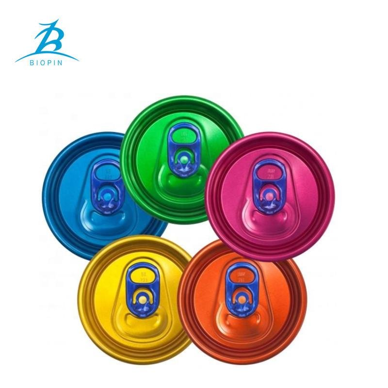 colorful aluminum lid aluminum easy open end for beverage can