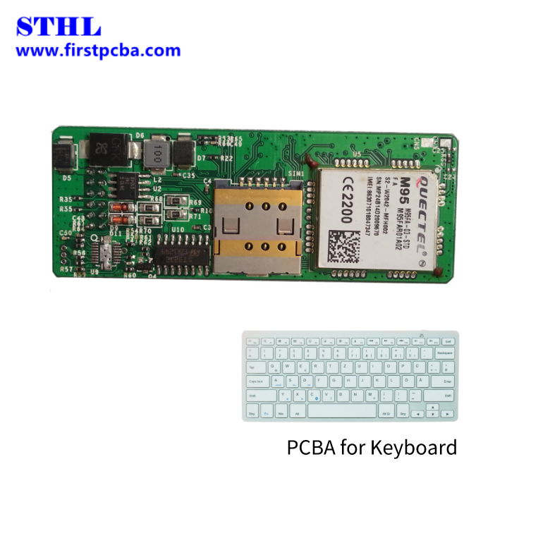 Custiom PCBA KEYBOARD pcb Bare Printed Circuit Board PCB PCBA For Control System