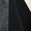 stretch denim fabric sulfur black