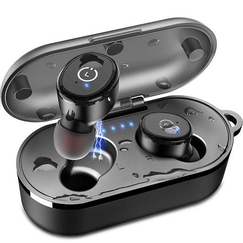 TOZO T10 Bluetooth 5.0 Wireless Earbuds with Wireless Charging Case