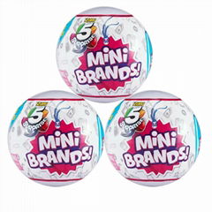 5-Surprise Mini Brands Collectible Capsule Ball by Zuru