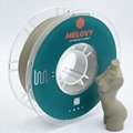 Melovy 3D PLA 3D Printer Filament, Dimensional Accuracy +/- 0.03 mm, 1 kg Spool, 3