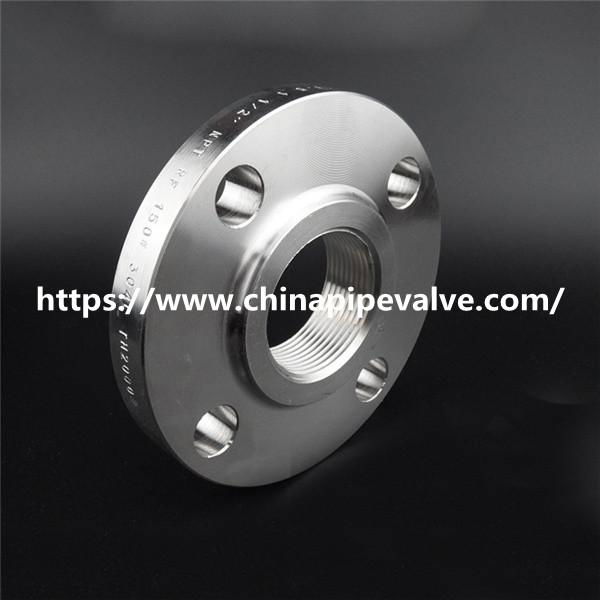 Stainless Steel 150lb Forged Threaded Flange