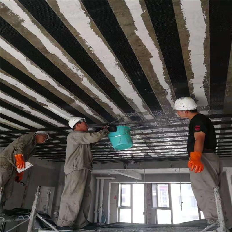 樓房加固結構補強材料混凝土裂縫修補碳纖維布 4