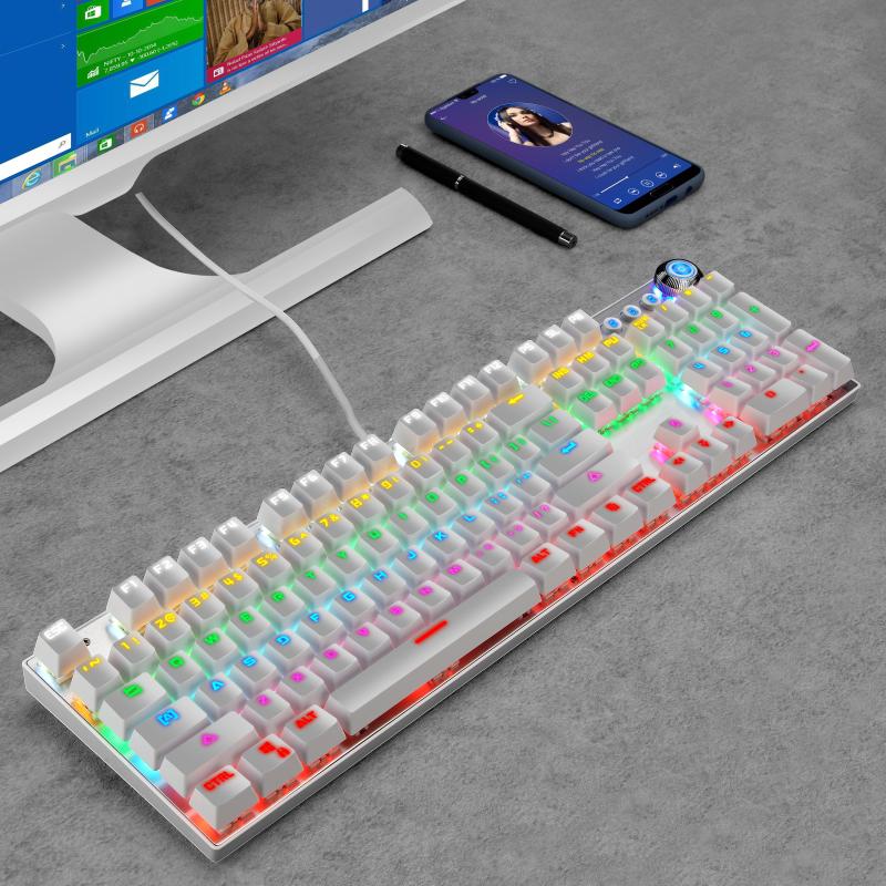 104 key mechanical keyboard computer USB connection esports special keyboard 2