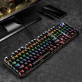 104 key mechanical keyboard computer USB connection esports special keyboard 3