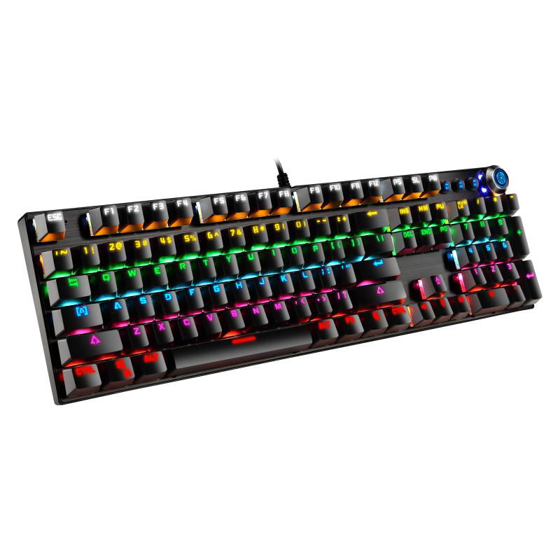 104 key mechanical keyboard computer USB connection esports special keyboard 4