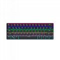 机械键盘蓝牙有线双模连接61键游戏办公键盘  4