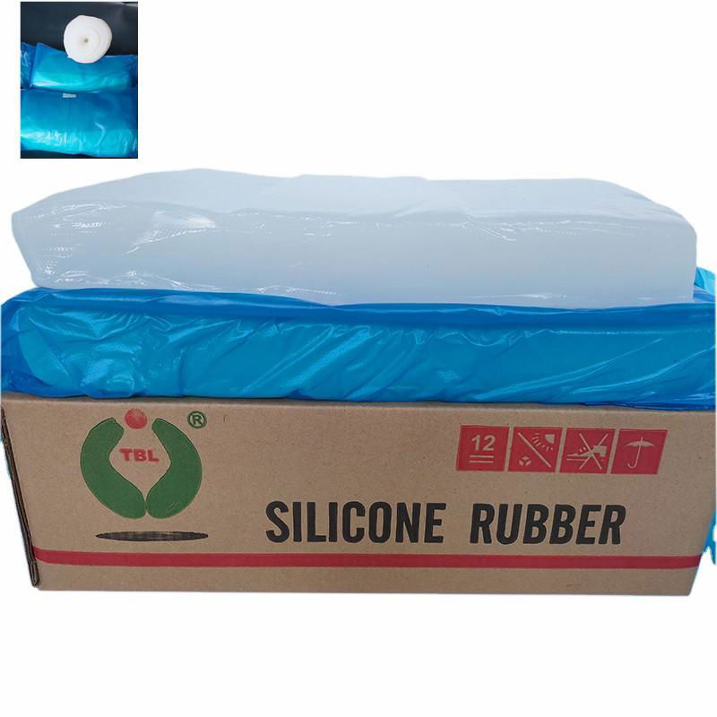 food grade platinumTransparent HTV silicone rubber fumed for extrusion 4