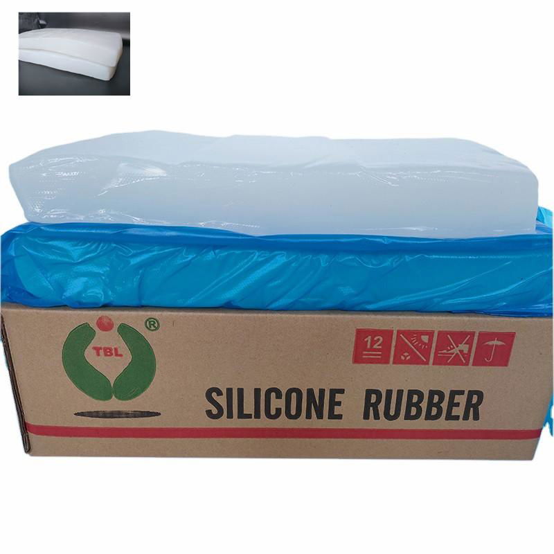 food grade platinumTransparent HTV silicone rubber fumed for extrusion 5