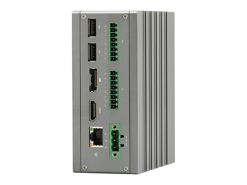 IPC工控機三千兆二串口無風扇主機嵌入式整機N4200J4205光源控制DIO 4