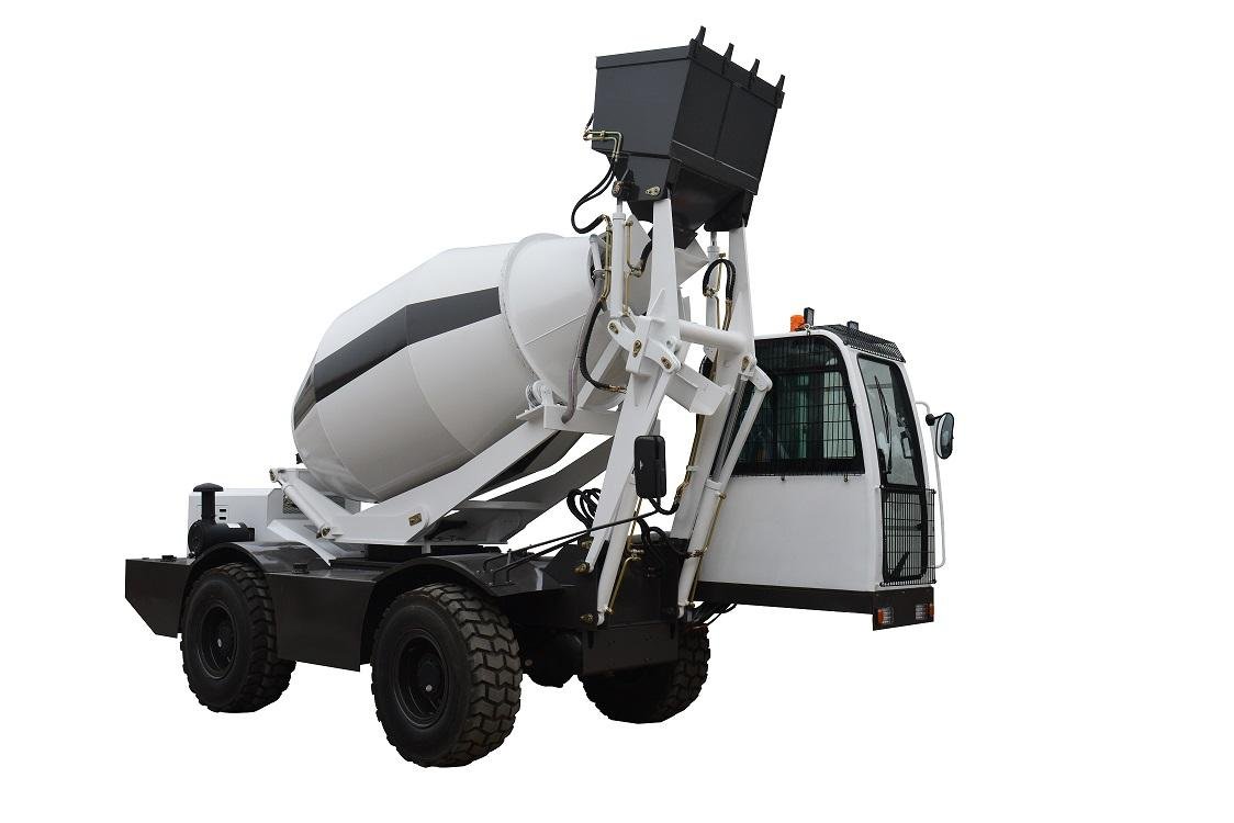 sell Self-loading Concrete Mixer Truck