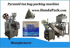 pyramid tea bag packing machine manufacturer