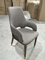 Rubber wood dinning chair 1