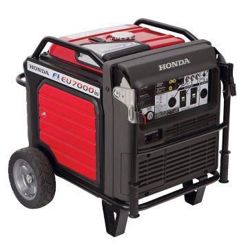 Geninue Hondas EU7000IAT1 7000W Gas Powered Portable Inverter Generator