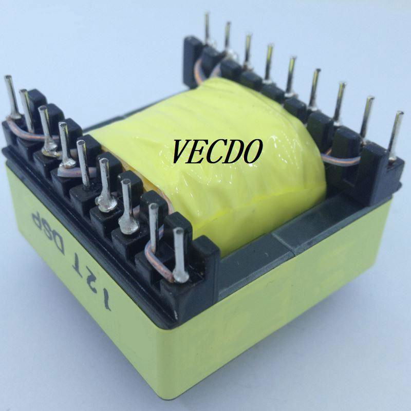 EE4215 horizontal 8+8pin 9+9pin high frequency ferrite core power supply transfo 3