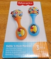 Fisher-Price Rattle N Rock Maracas  Blue Orange 