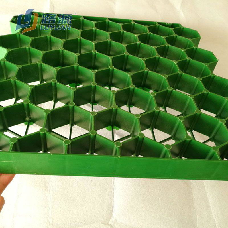 Flat Type PP HDPE Plastic Grass Grid Paver for Driveway and Parking Lot