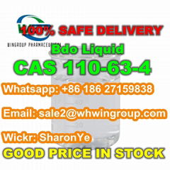  +8618627159838 Bdo Liquid 1,4-Butanediol CAS 110-63-4 Safe Ship