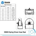 EB650 Spring Driven Hose Reel for Industry 3