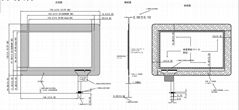 7寸投射式電容屏