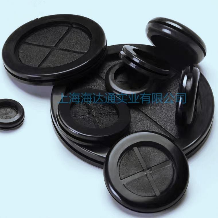 Environmental protection rubber single side dustproof coil sealing ring plug pro