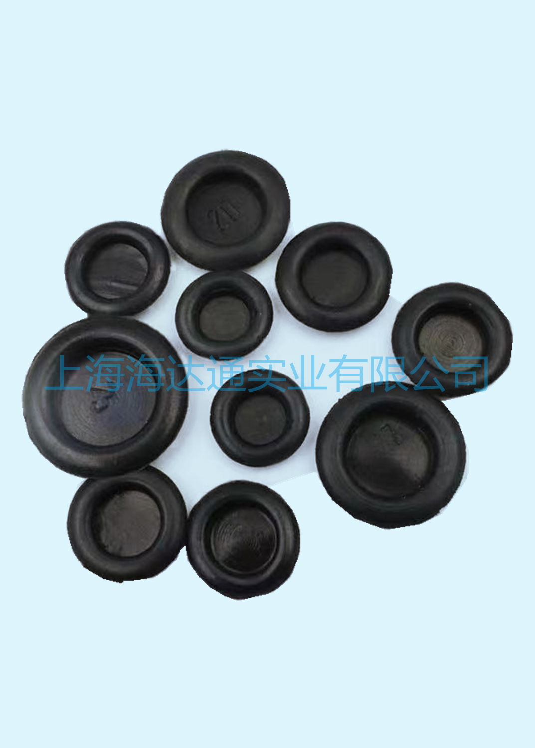 Environmental protection rubber single side dustproof coil sealing ring plug pro 2