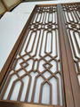 Stainless Steel Metal Room Dividers Design Hotel Rose Gold Screen Dividers 1