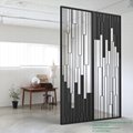 Wholesale Customized Decorative Stainless Steel Restaurant Screen Room Dividers  3