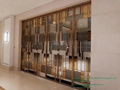 Customized Laser Cut Personalized Decorative Metal Screen Living Room Divider 3