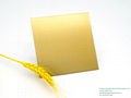 304 Golden Hairline Finish Titanium Gold Color AFP Coated Stainless Steel Sheet  3