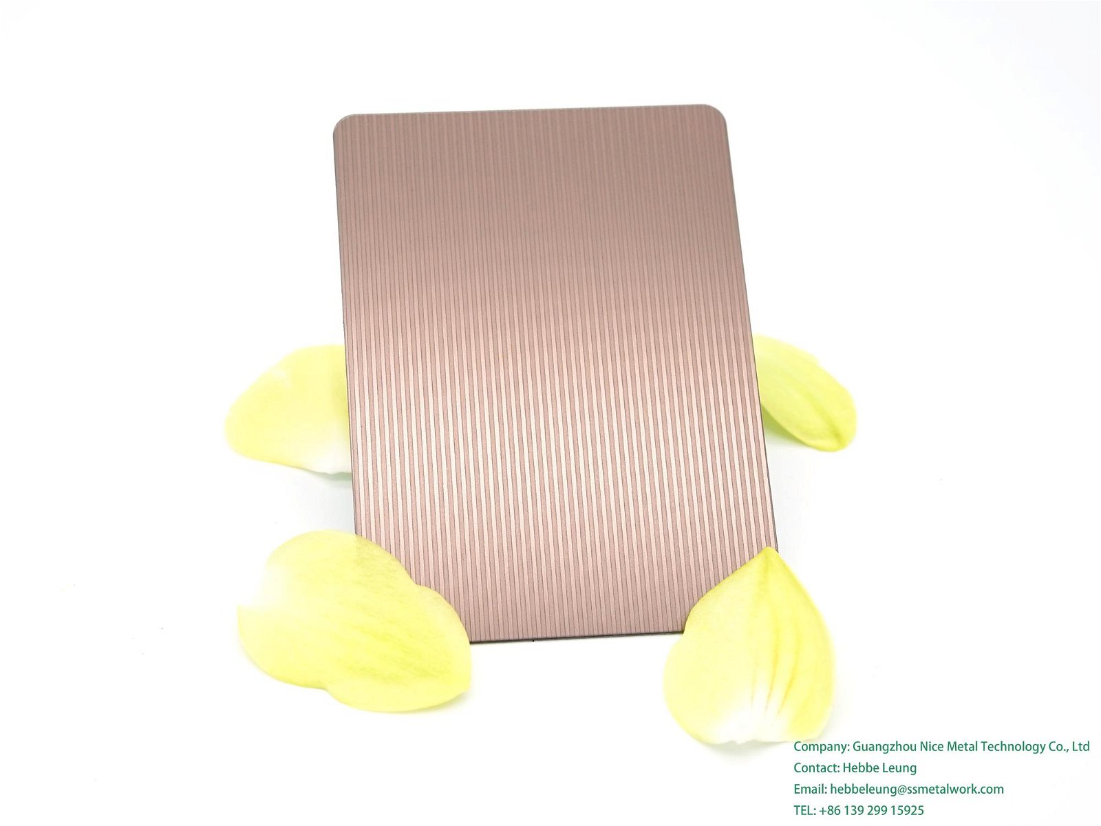SUS 304 Stainless Steel Sheets Decorative Anti-fingerprint Etched Line