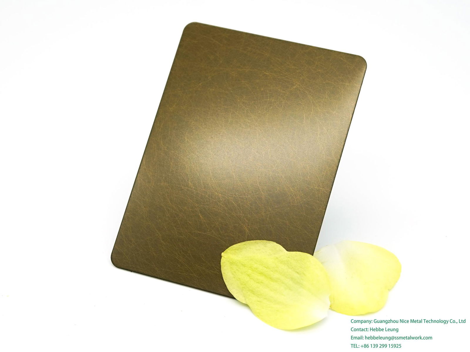 New Product 304 ASTM Decorative Bronze AFP Cross Pattern Stainless Steel Sheet 3