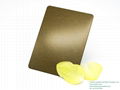 New Product 304 ASTM Decorative Bronze AFP Cross Pattern Stainless Steel Sheet