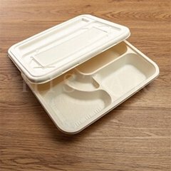 Environmentally friendly corn starch food tray disposable degradable food tray