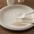 Environmentally friendly disposable dinner plate dessert fruit plate 1