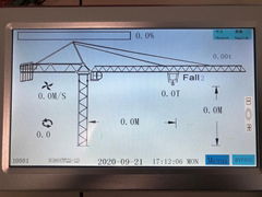 Load Moment Indicator for Tower Cranes