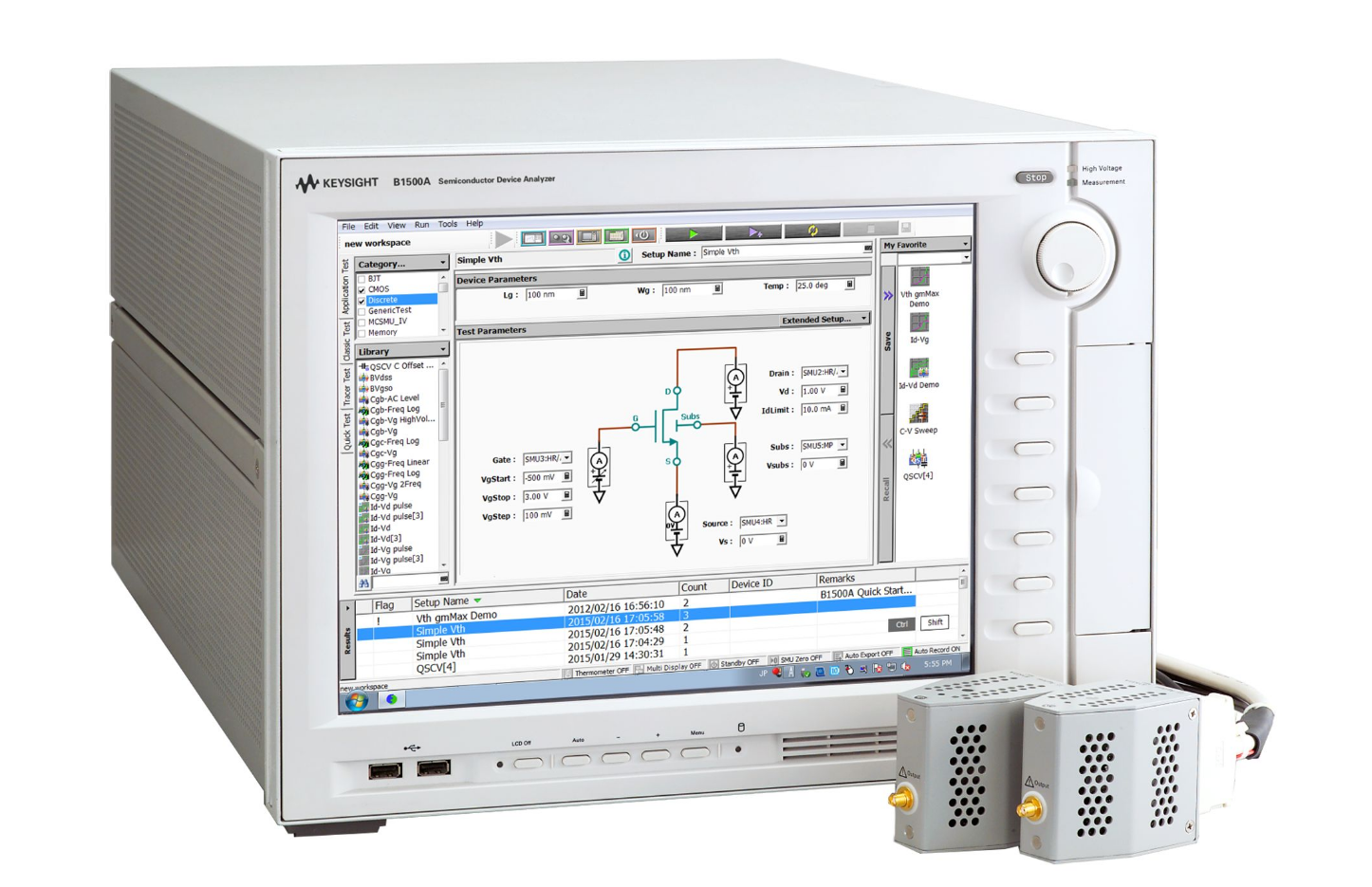 keysight B1500A 半导体器件参数分析仪 2