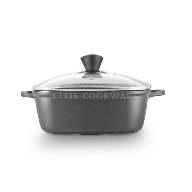 Die Cast Cookware Set Series Square Shape Series    4