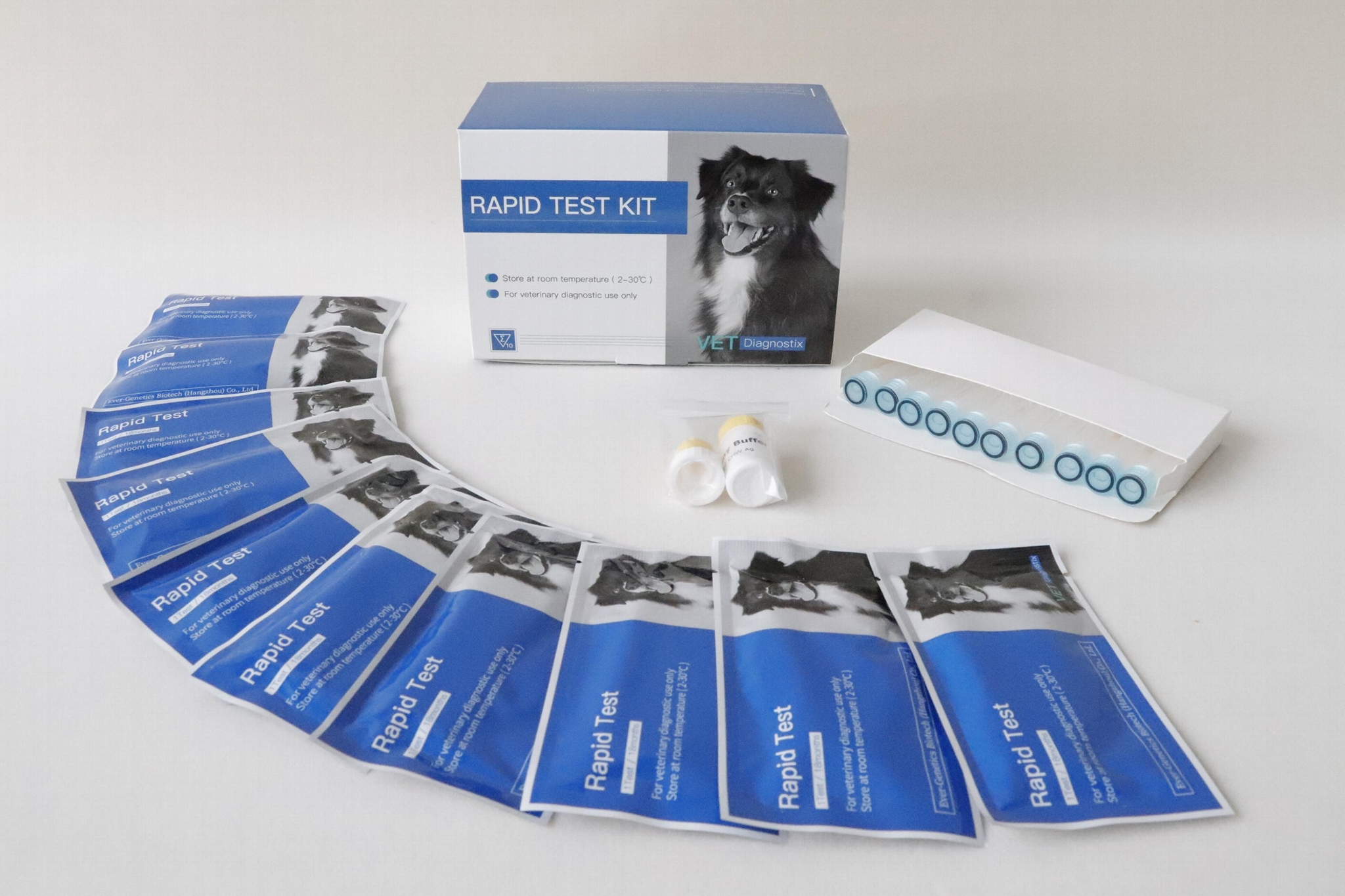 Canine Parvovirus Distemper Virus Antigen Combo Test VD045 Vet