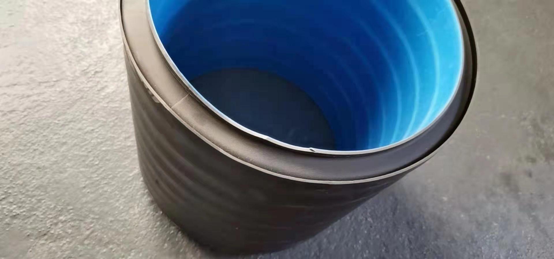 聚乙烯三层壁复合增强管 3