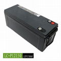 松下蓄电池LC-P12150免维护12v150AH应急电源专用铅酸蓄电池 2